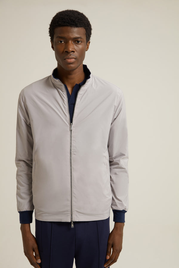 Cala Reversible Jacket With Knitted Trims