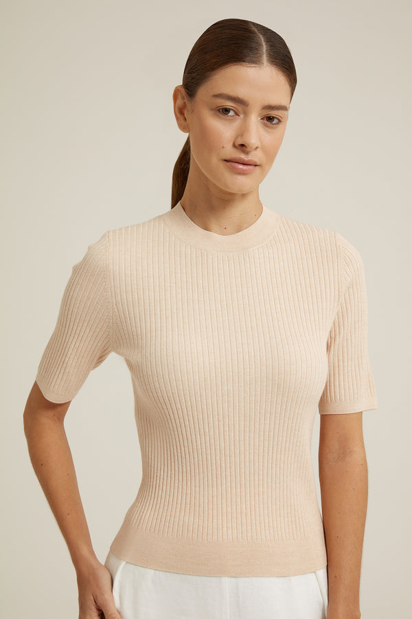 Eliza Crew Neck Short Sleeve