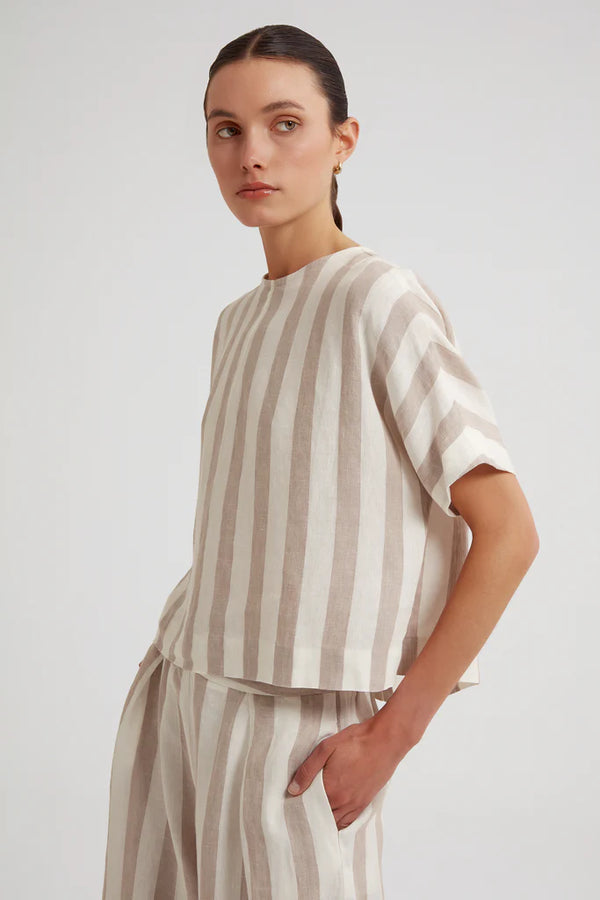 ELOWEN LINEN TOP
