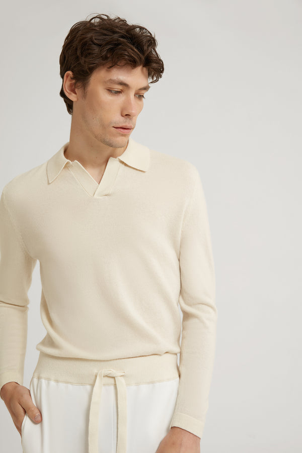ENZO LONG SLEEVE POLO