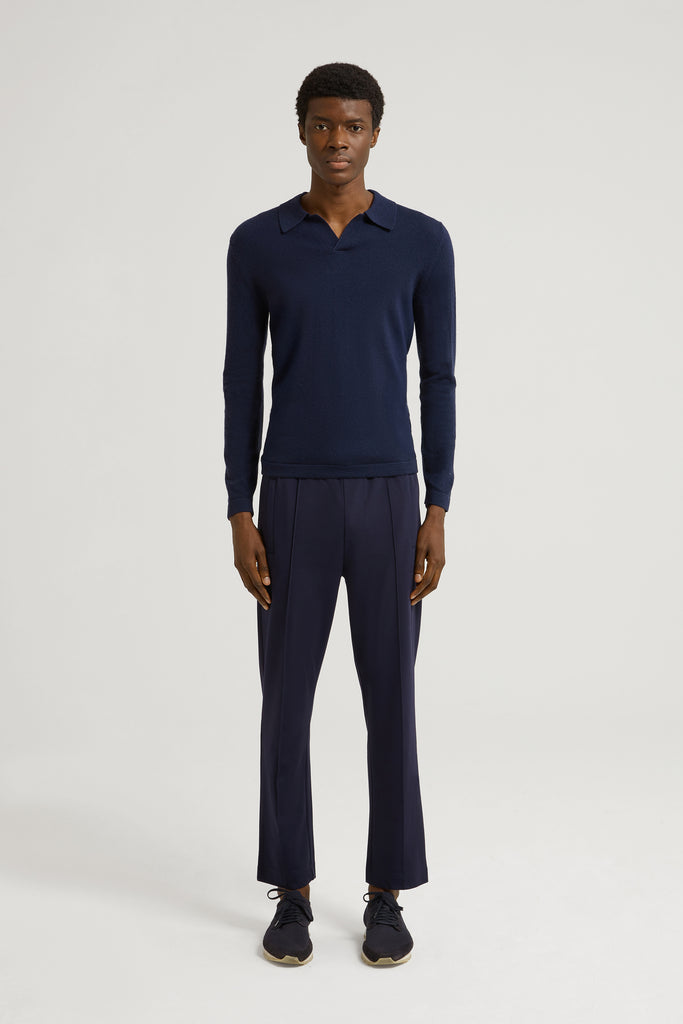 ENZO LONG SLEEVE POLO
