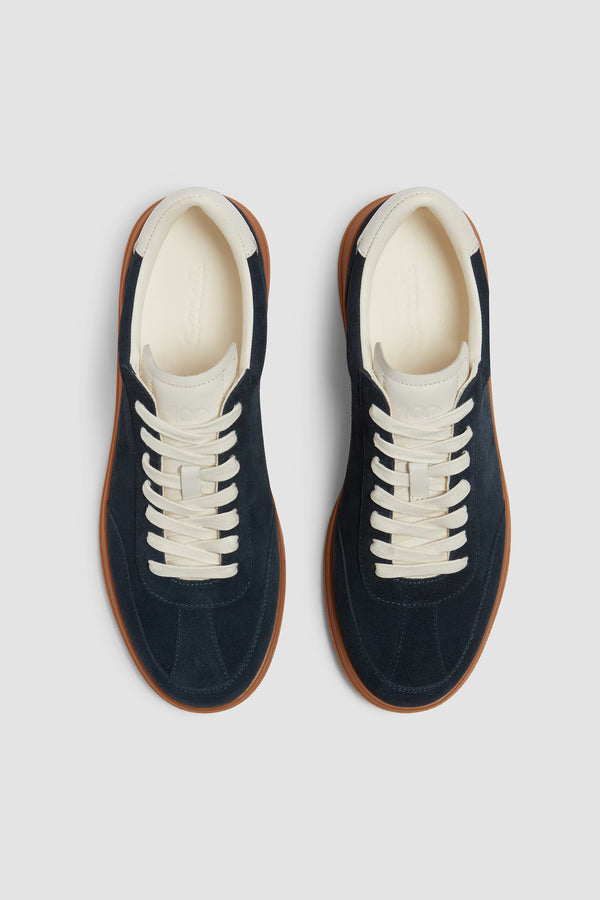 Jet Sneaker In Navy Suede