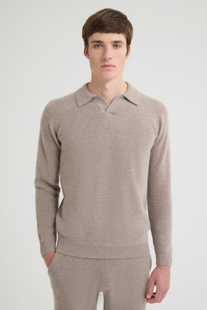 Jonas Long Sleeve Polo