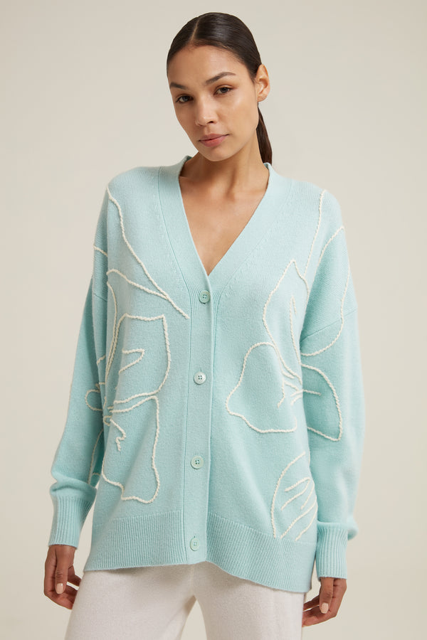 Miu V Neck Cardigan