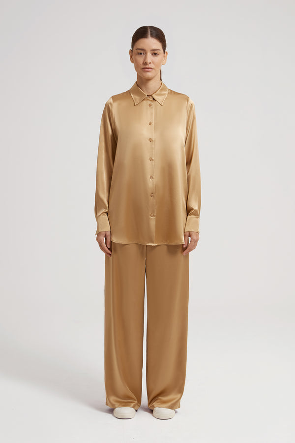 TERESA SILK TROUSERS