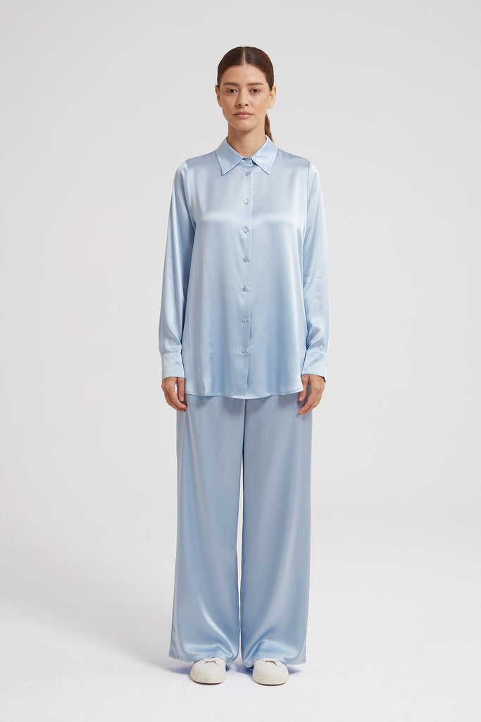 TERESA SILK TROUSERS